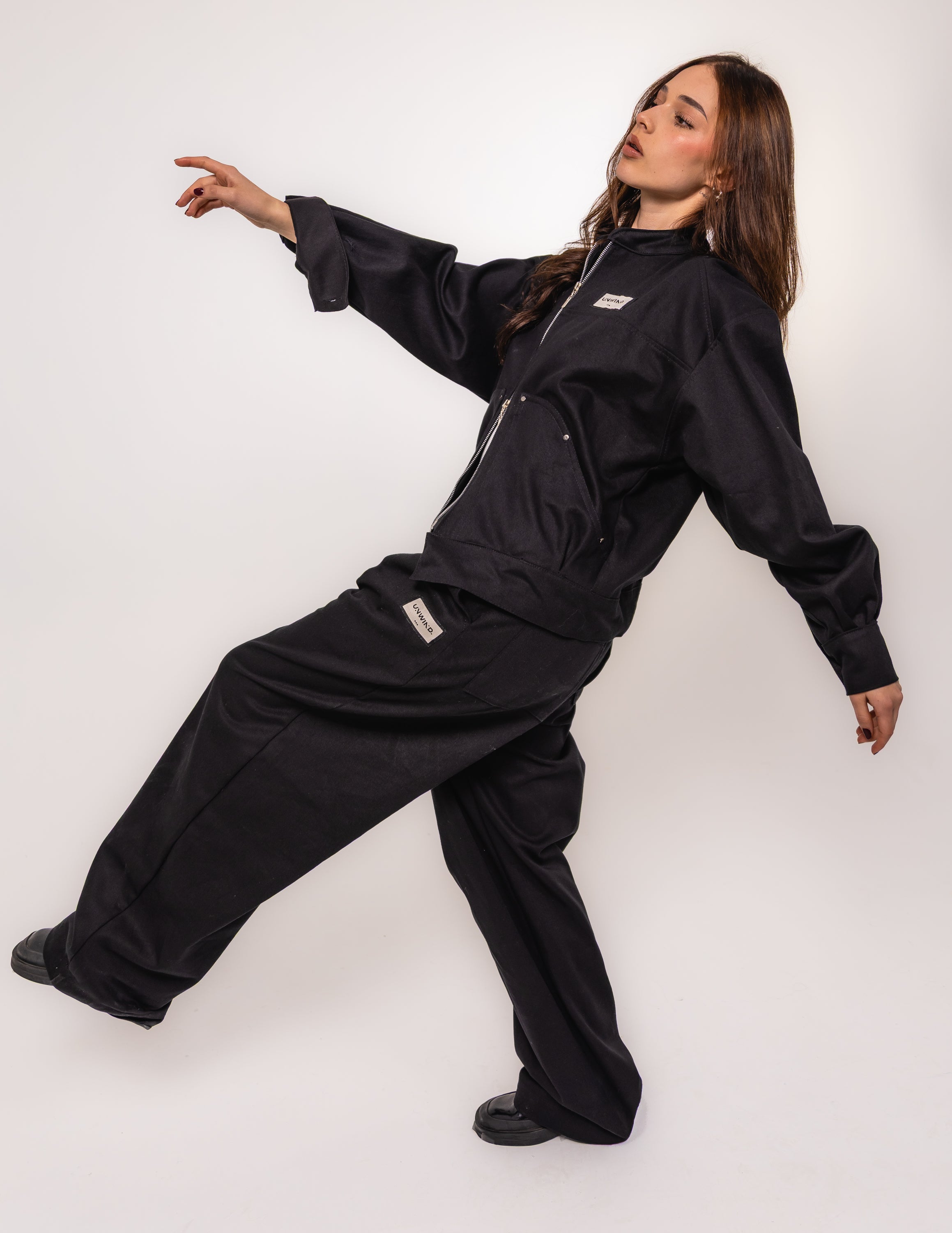 Pant Drill Suit Memories - Black