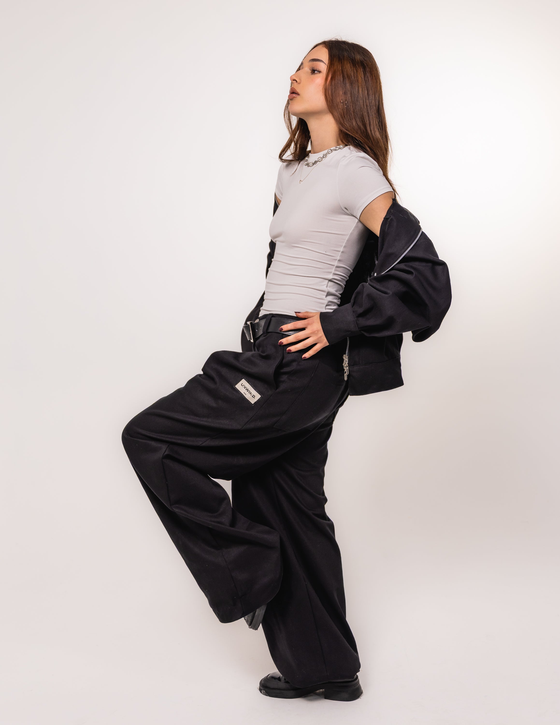 Pant Drill Suit Memories - Black