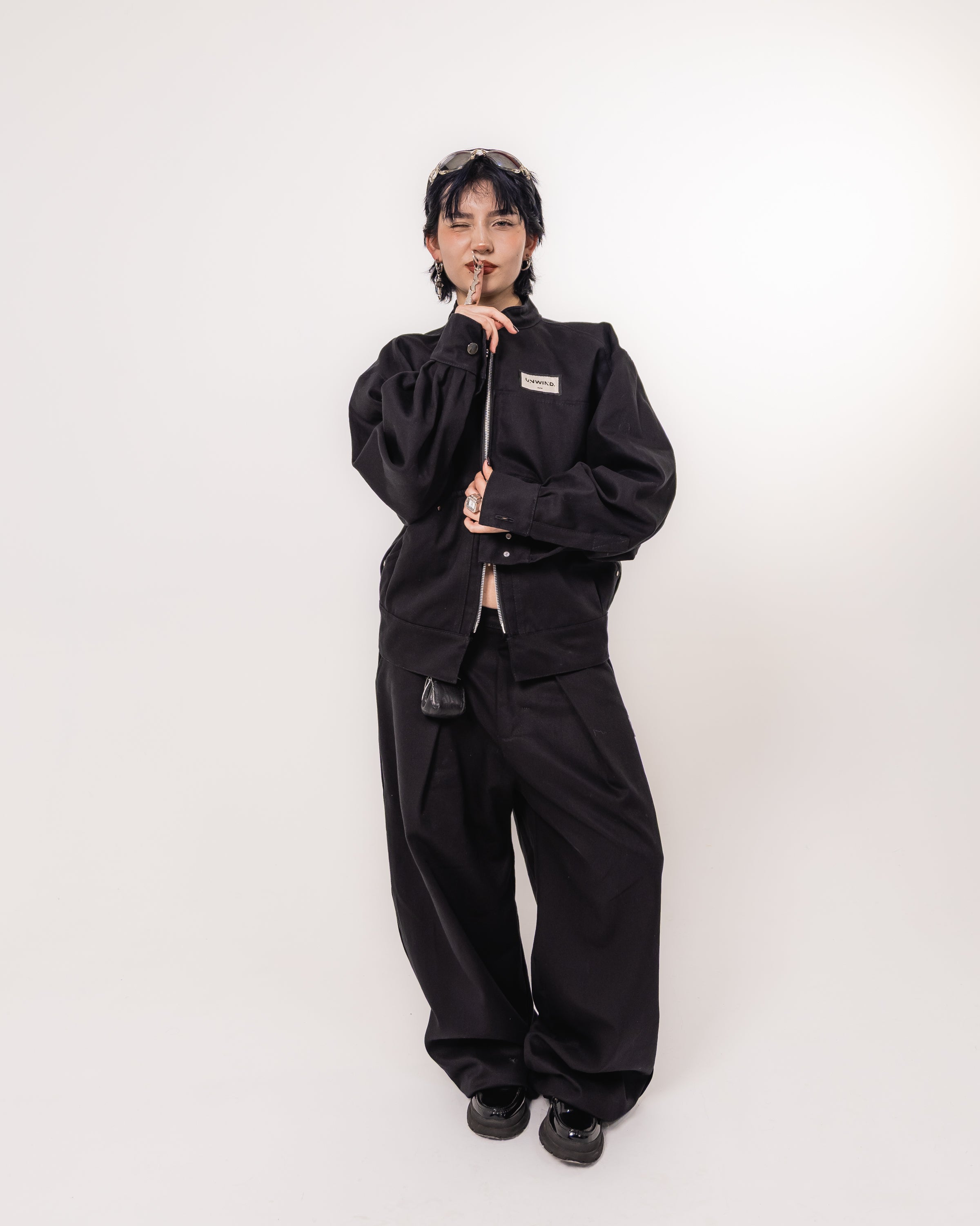 Jacket Drill Suit Memories - Black