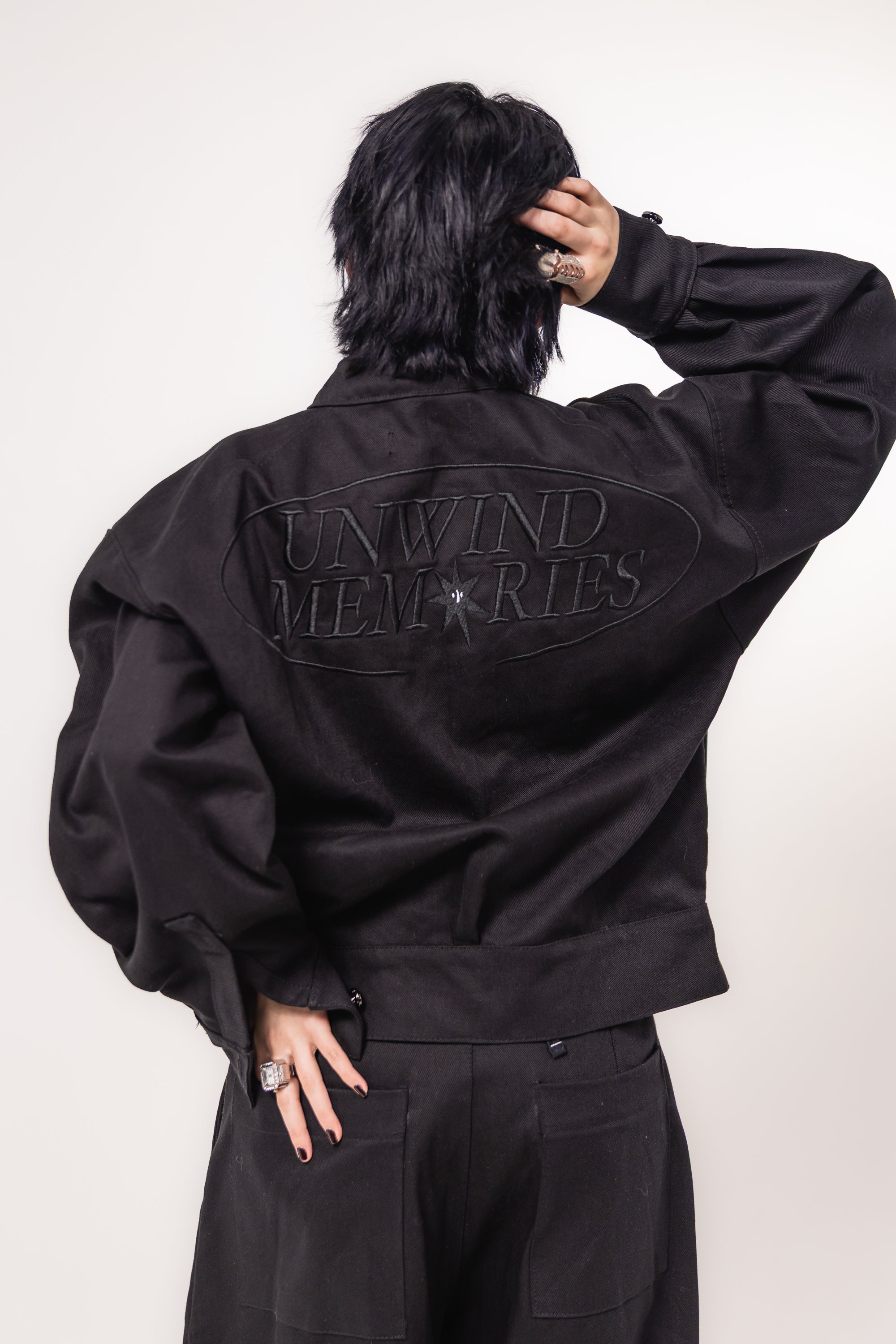 Jacket Drill Suit Memories - Black