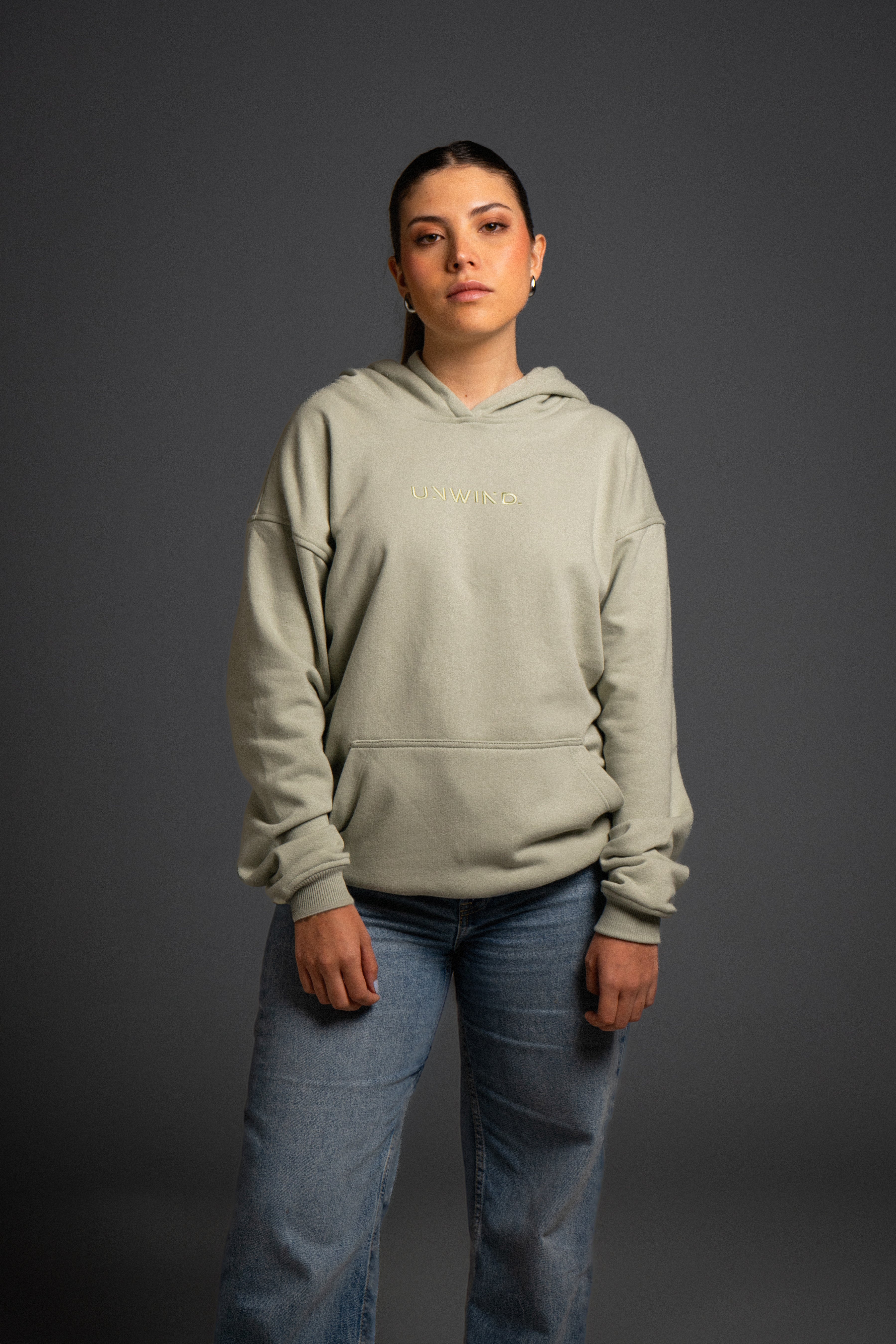 Hoodie Oversize Menta Poker Game