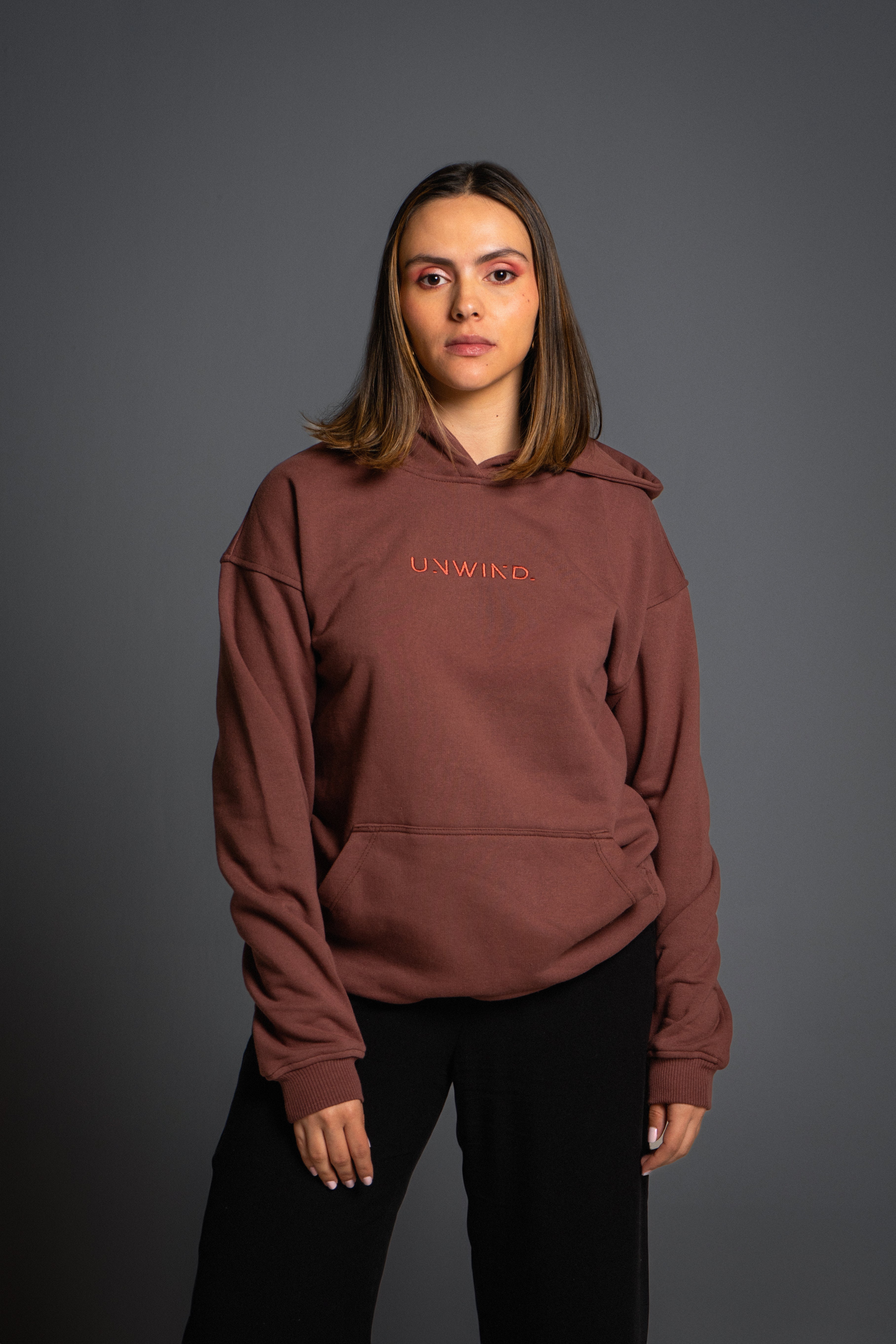 Hoodie Oversize Tabaco Good Drink
