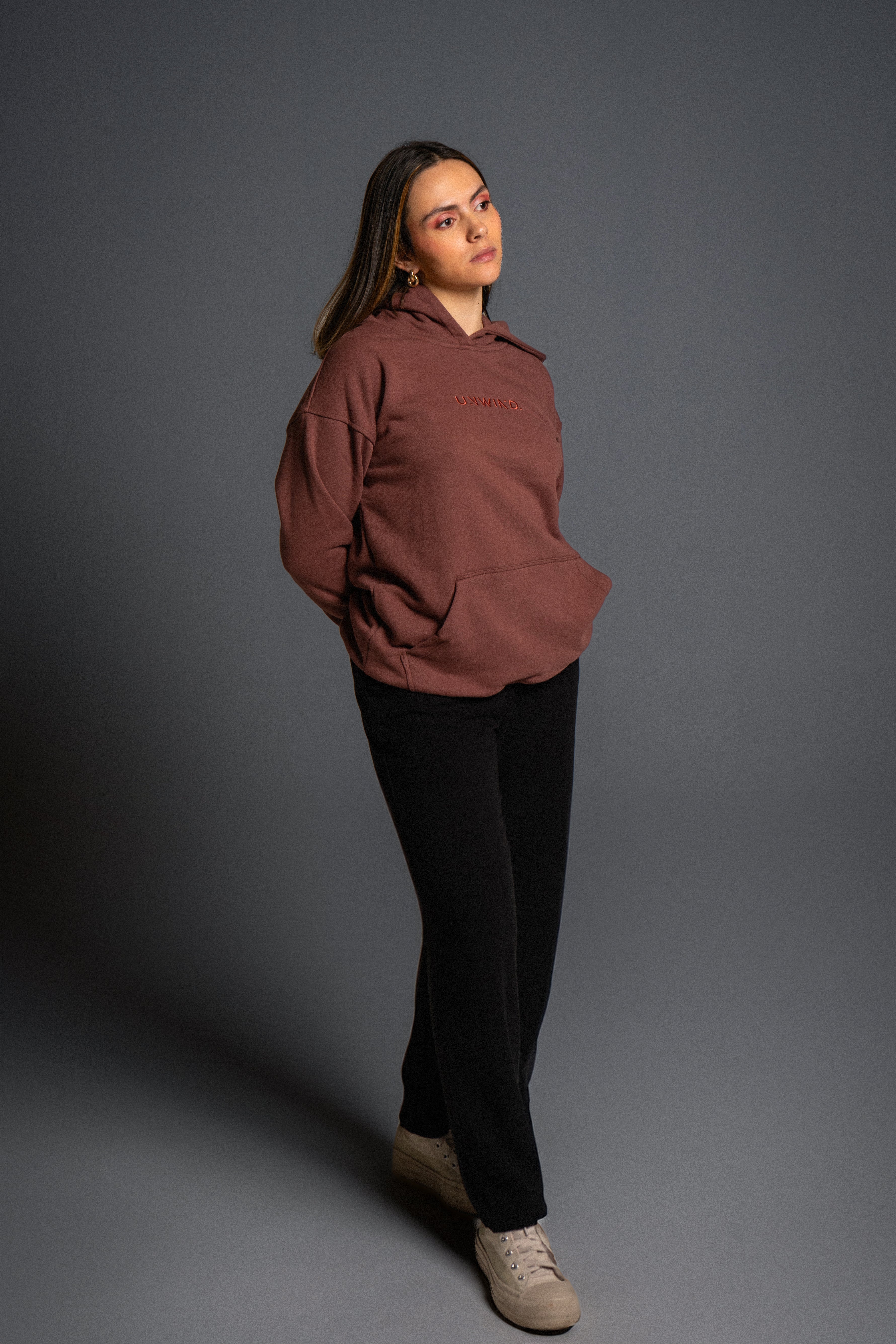 Hoodie Oversize Tabaco Good Drink