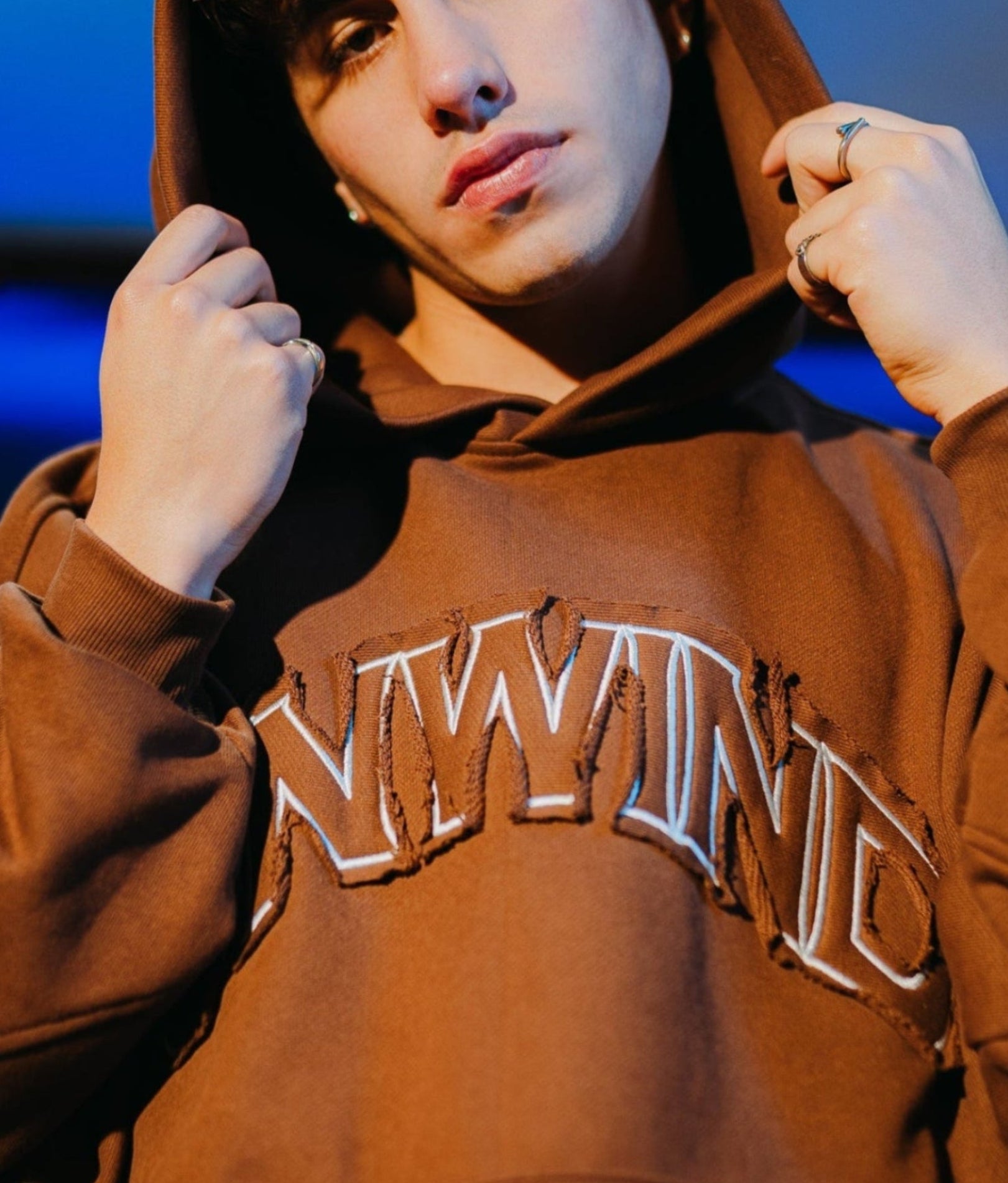 Hoodie Grandma´s House - Coffe