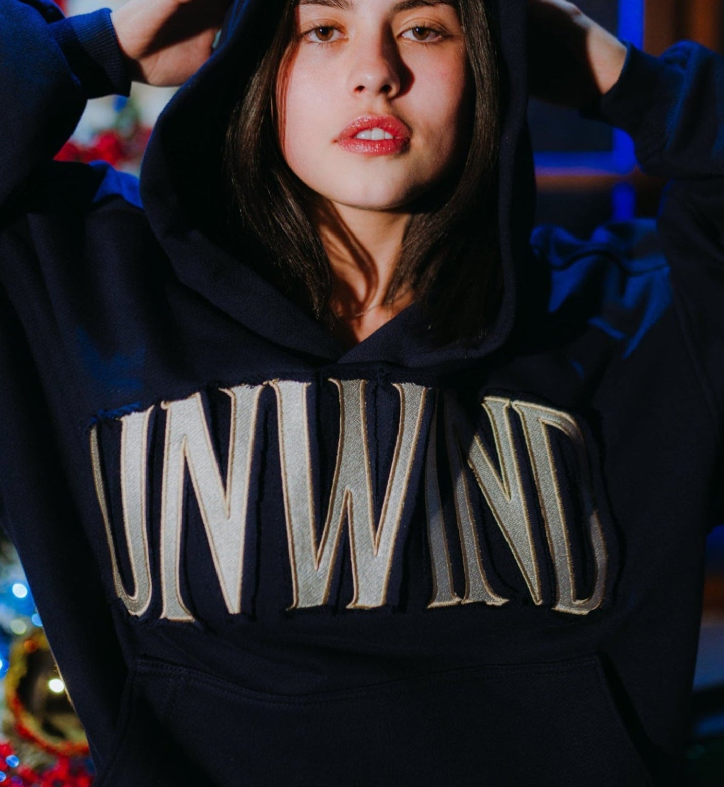 Hoodie Grandma´s House - Dark Blue