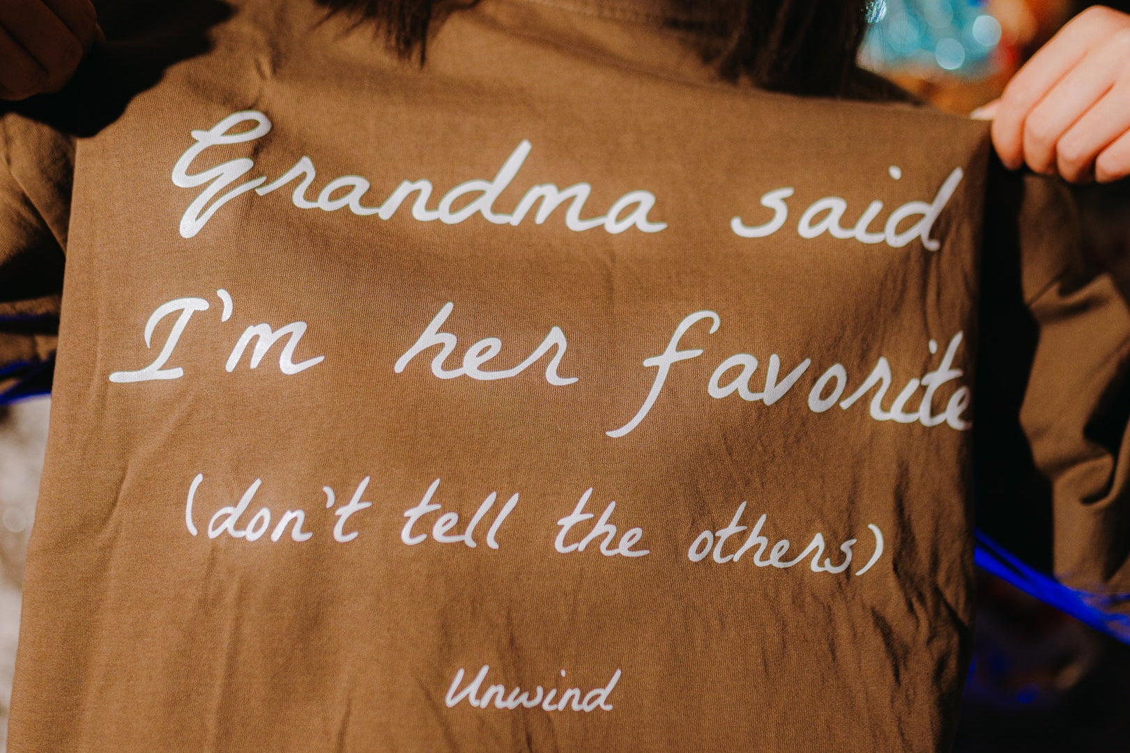 T-Shirt Grandma´s House- Coffe