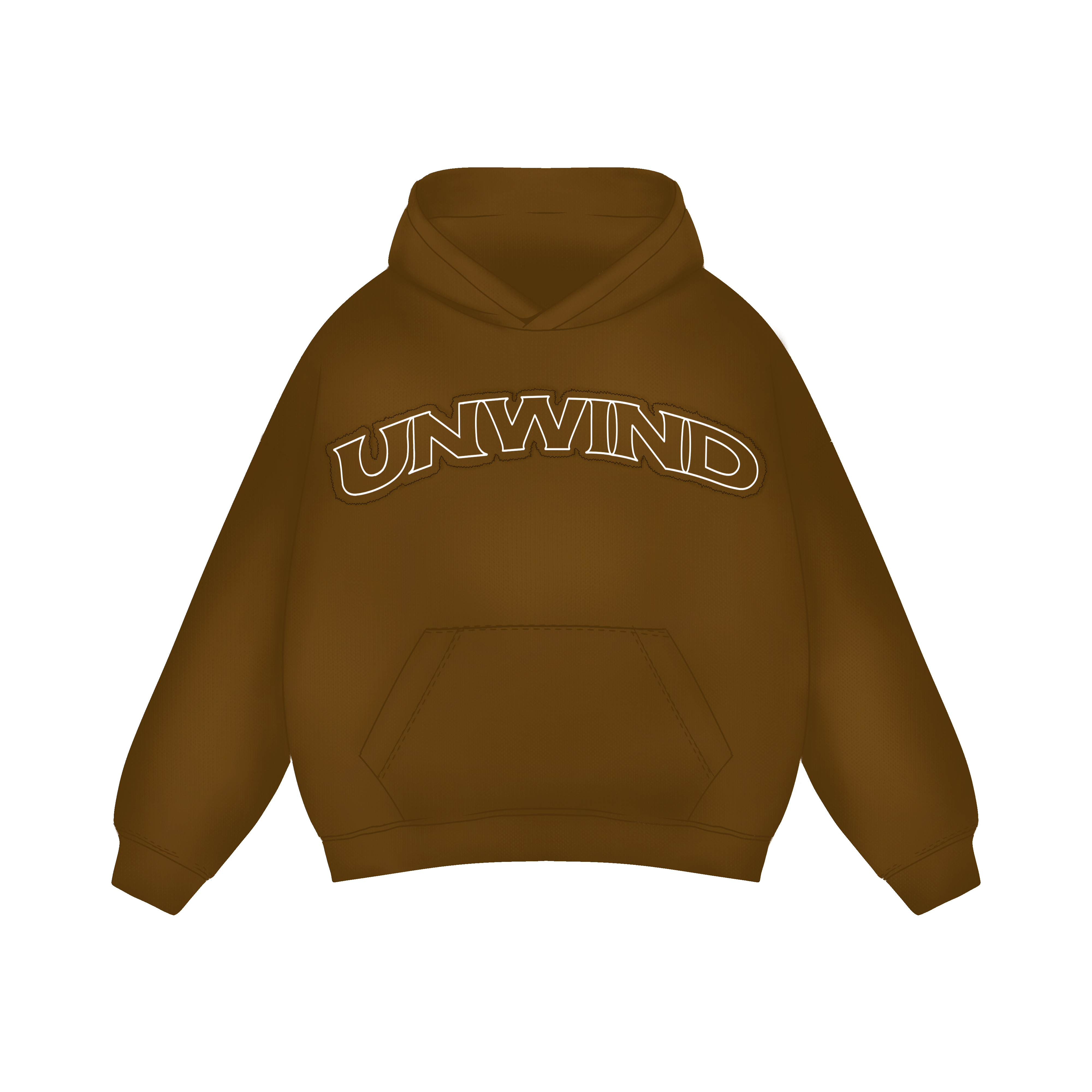 Hoodie Grandma´s House - Coffe