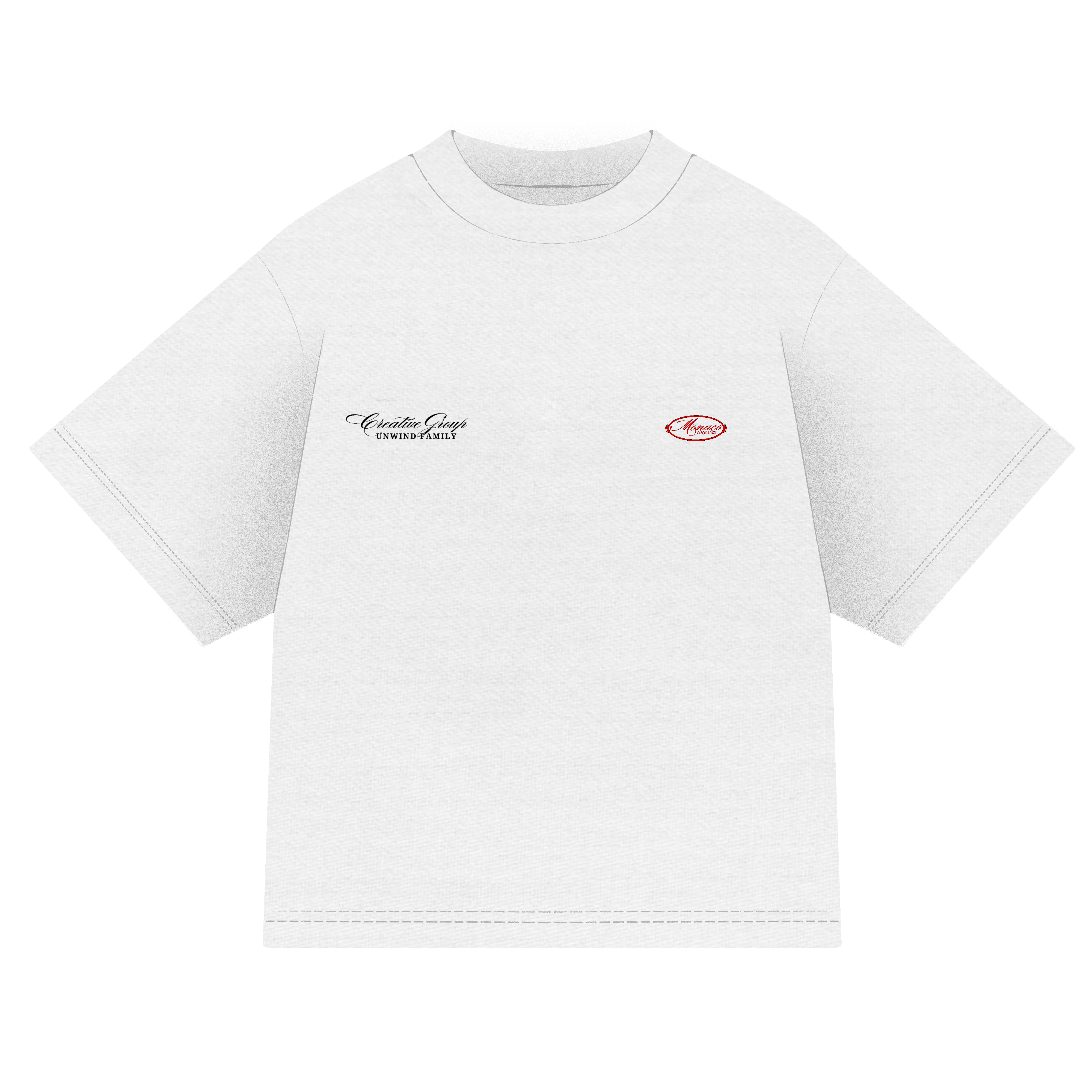 Camiseta Marfil Boxy fit Monaco Dog