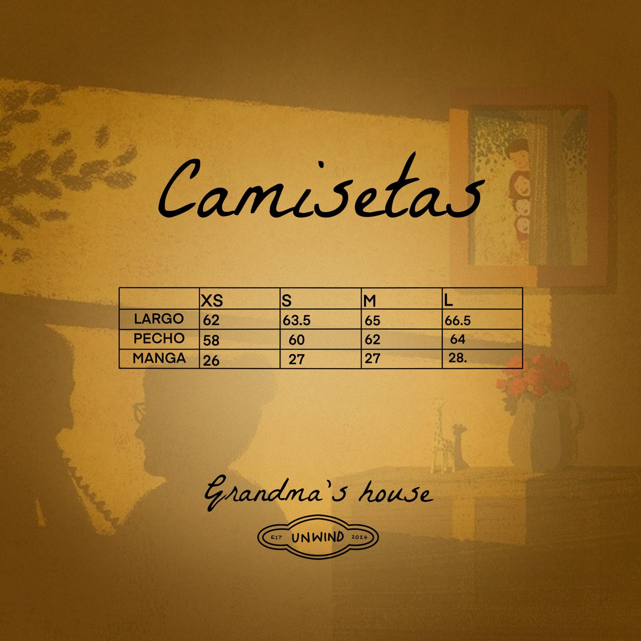 T-Shirt Grandma´s House- Coffe