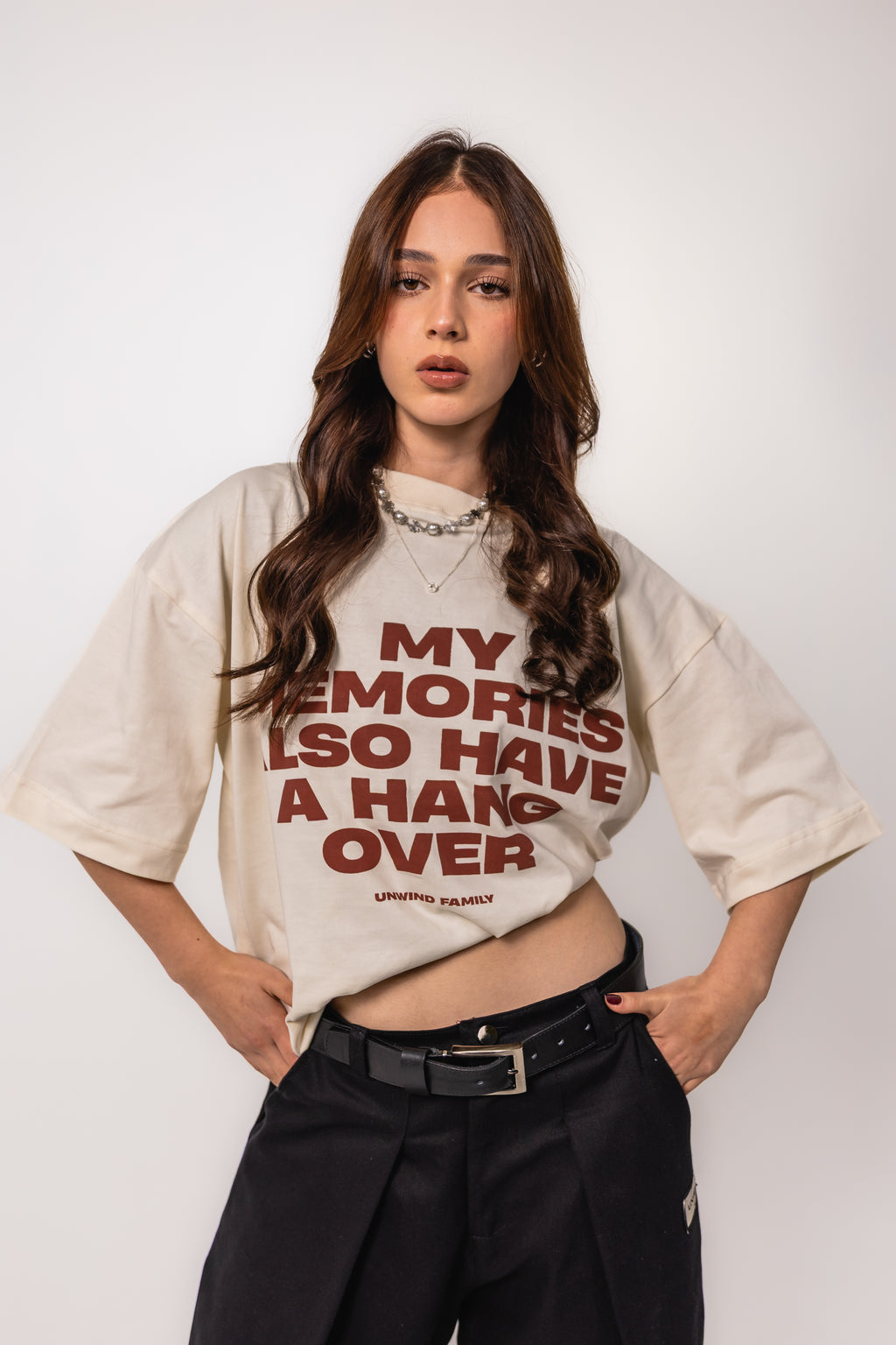 T-Shirt Unwind Memories - Beige