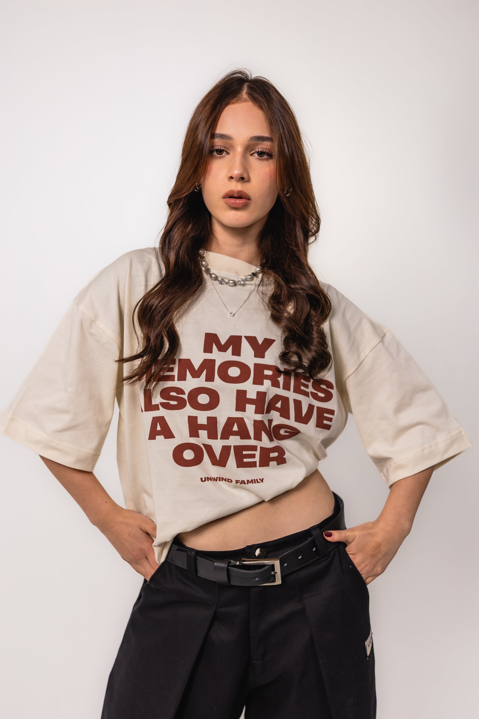 T-Shirt Unwind Memories - Beige