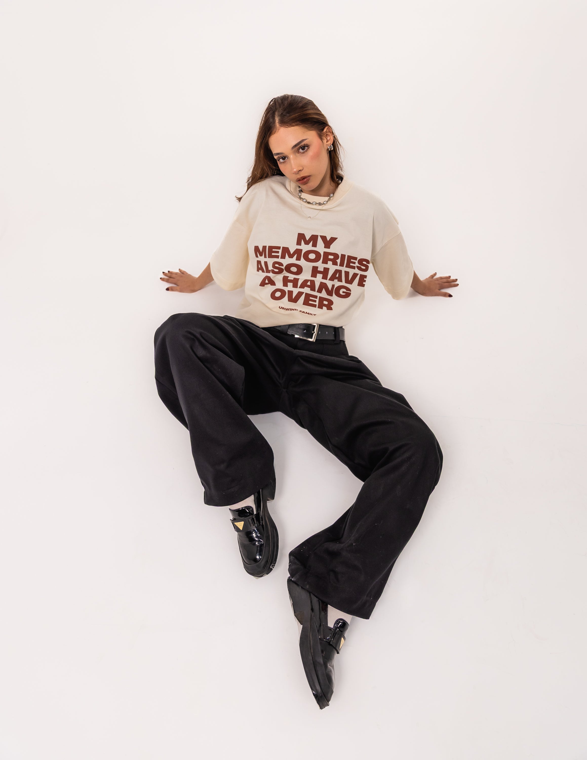 T-Shirt Unwind Memories - Beige