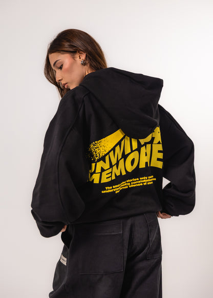Hoodie Unwind Memories - Black