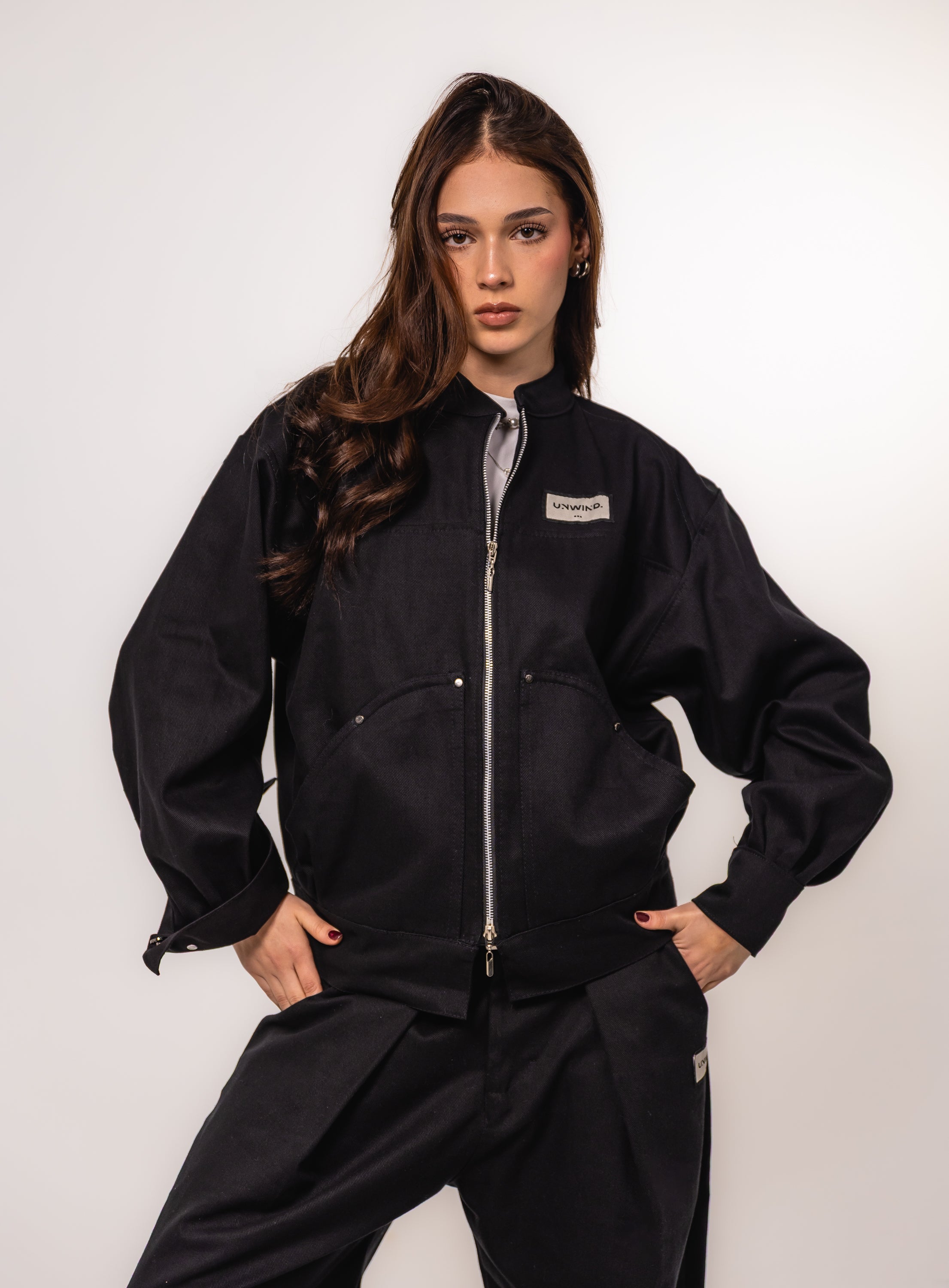 Jacket Drill Suit Memories - Black