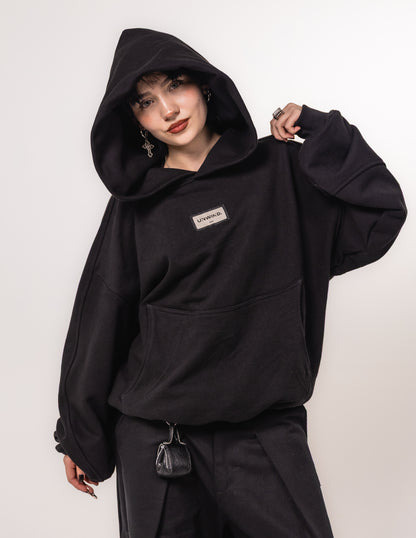 Hoodie Unwind Memories - Black