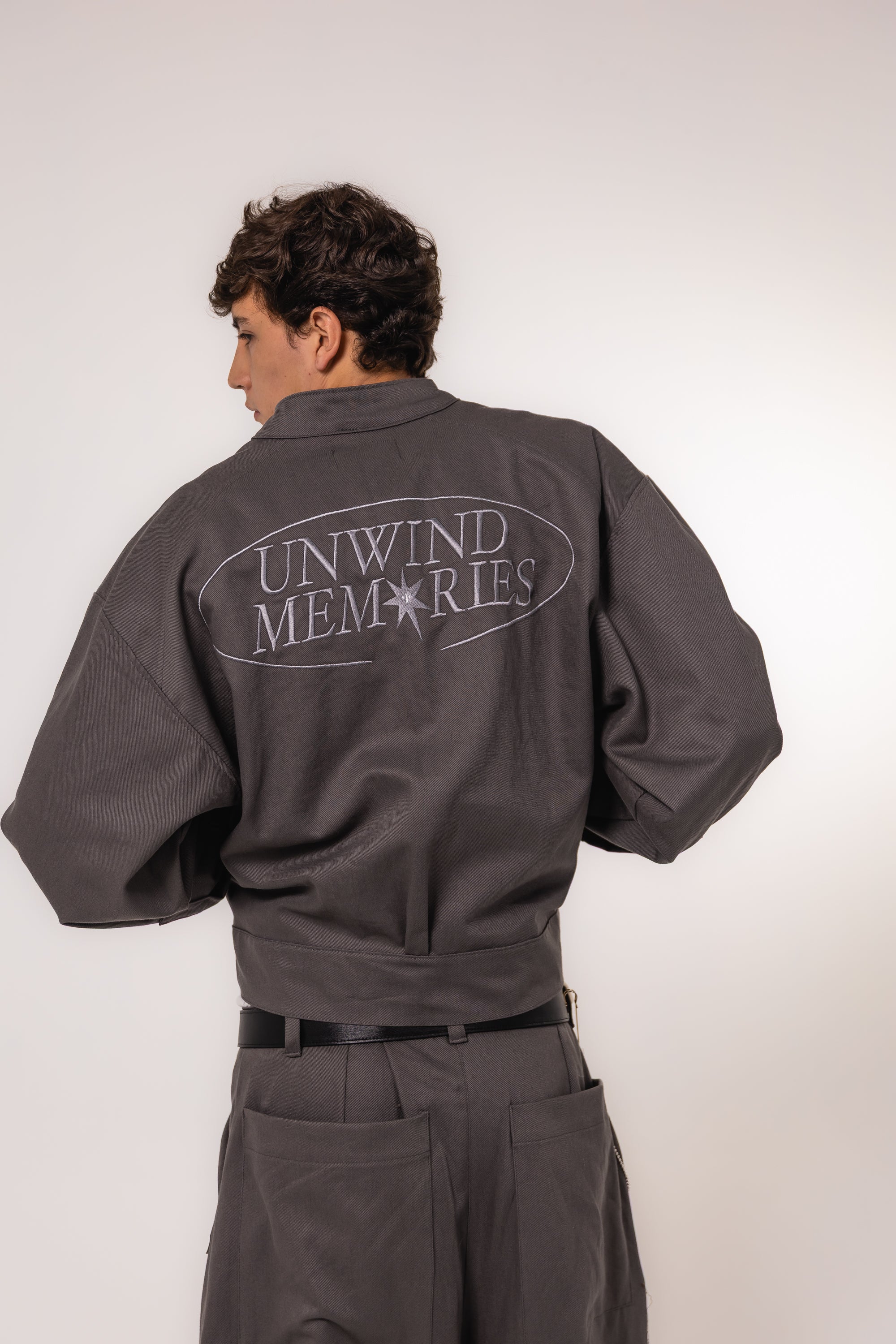 Jacket Drill Suit Memories - Dark Gray