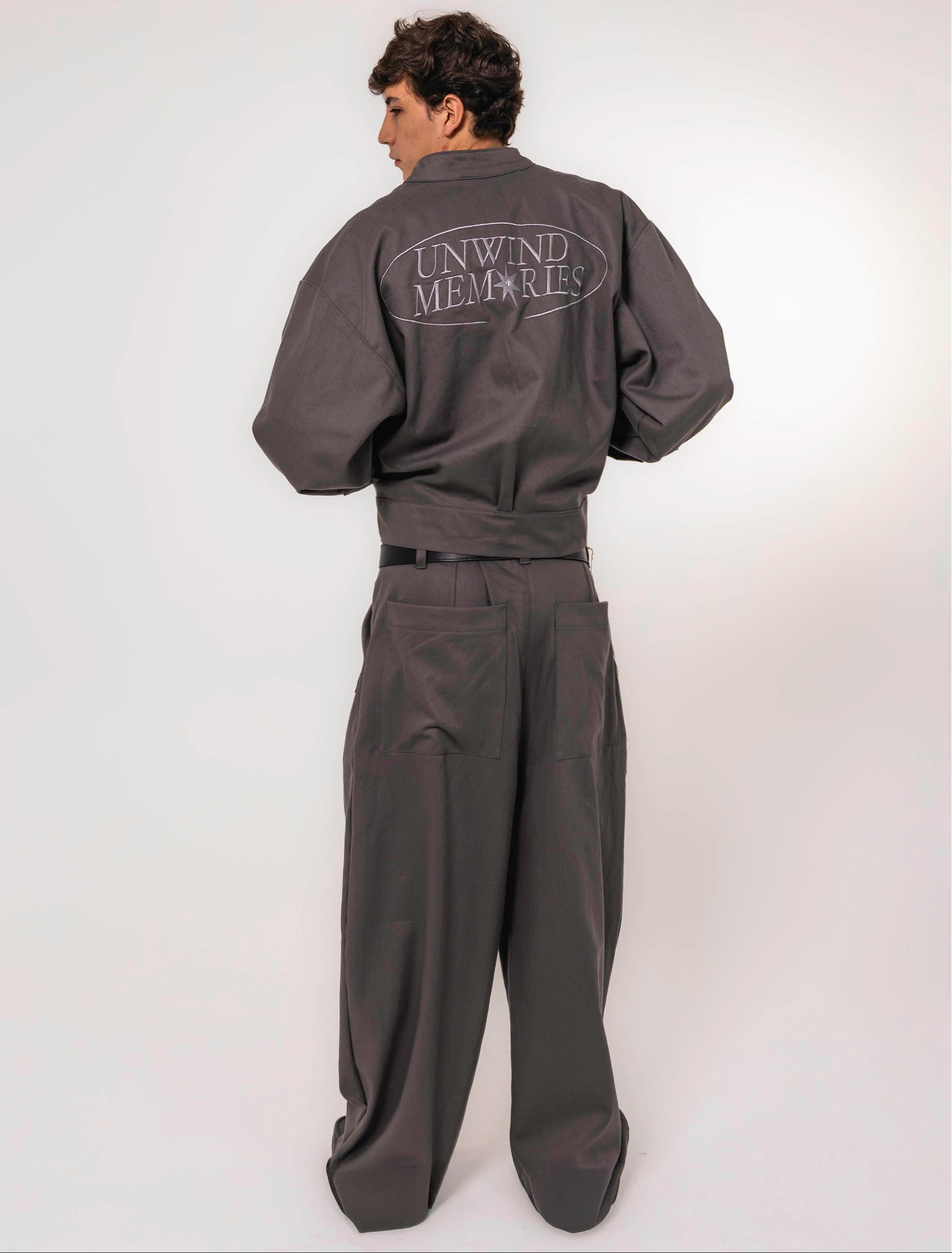 Pant Drill Suit Memories - Dark Gray