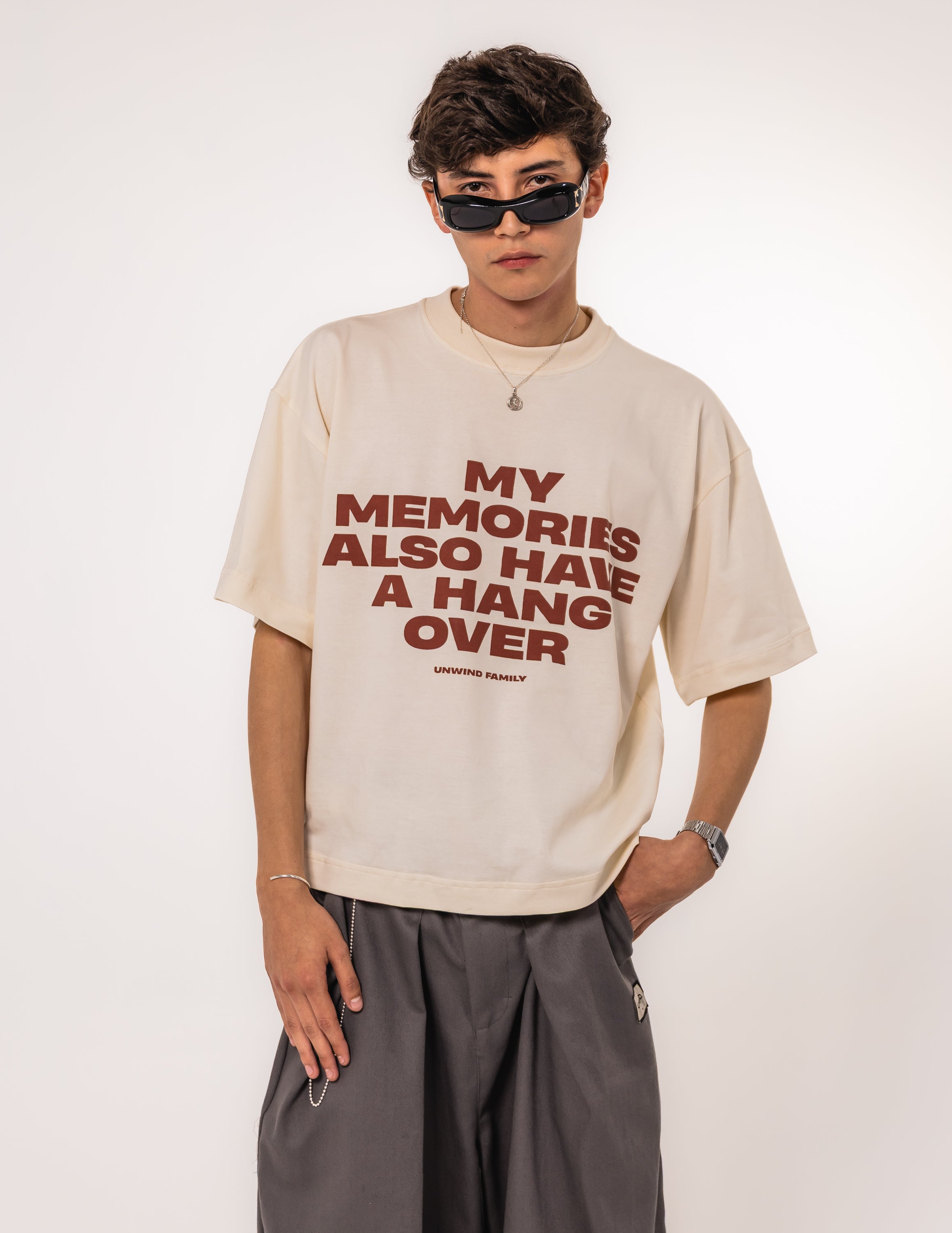 T-Shirt Unwind Memories - Beige