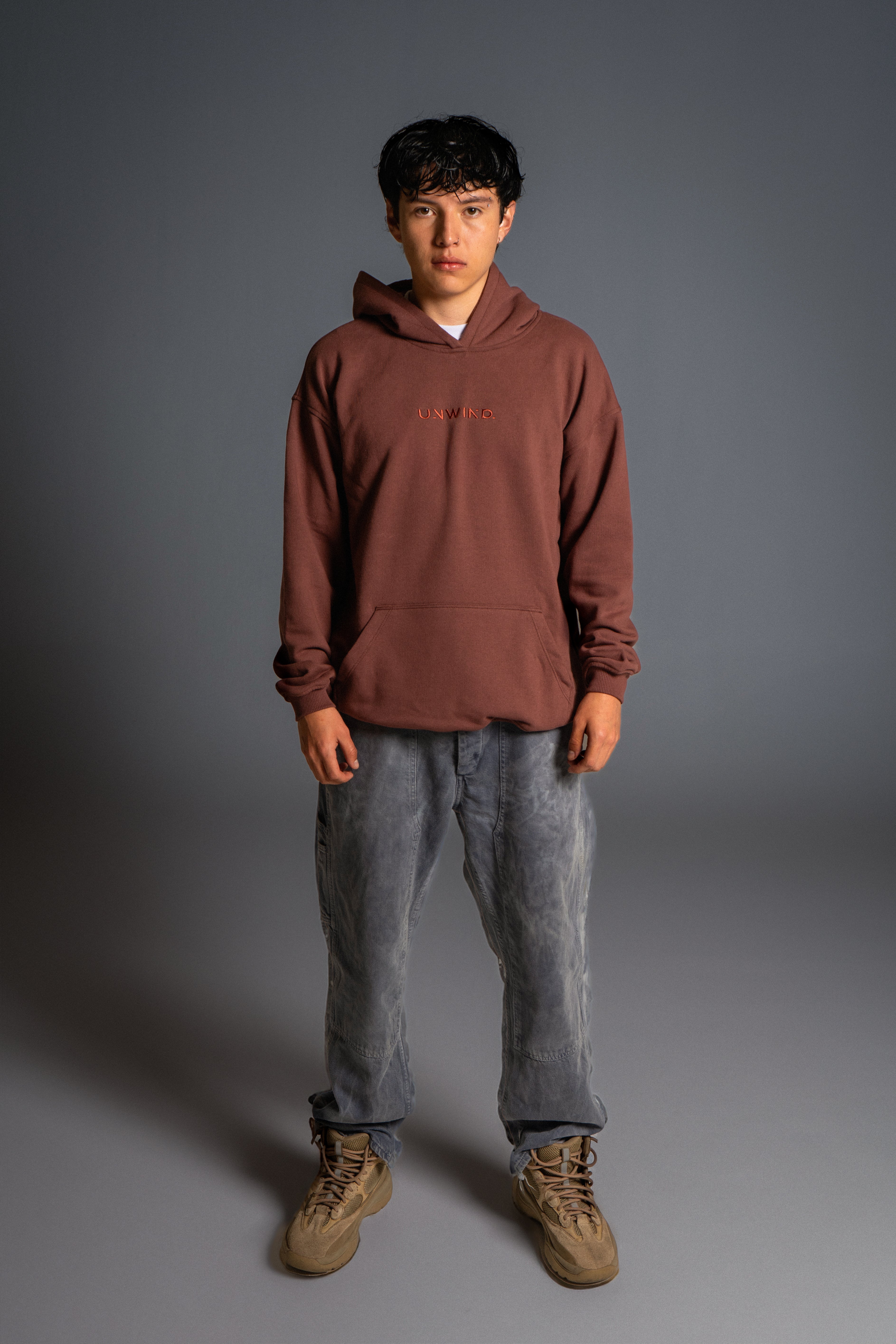 Hoodie Oversize Tabaco Good Drink