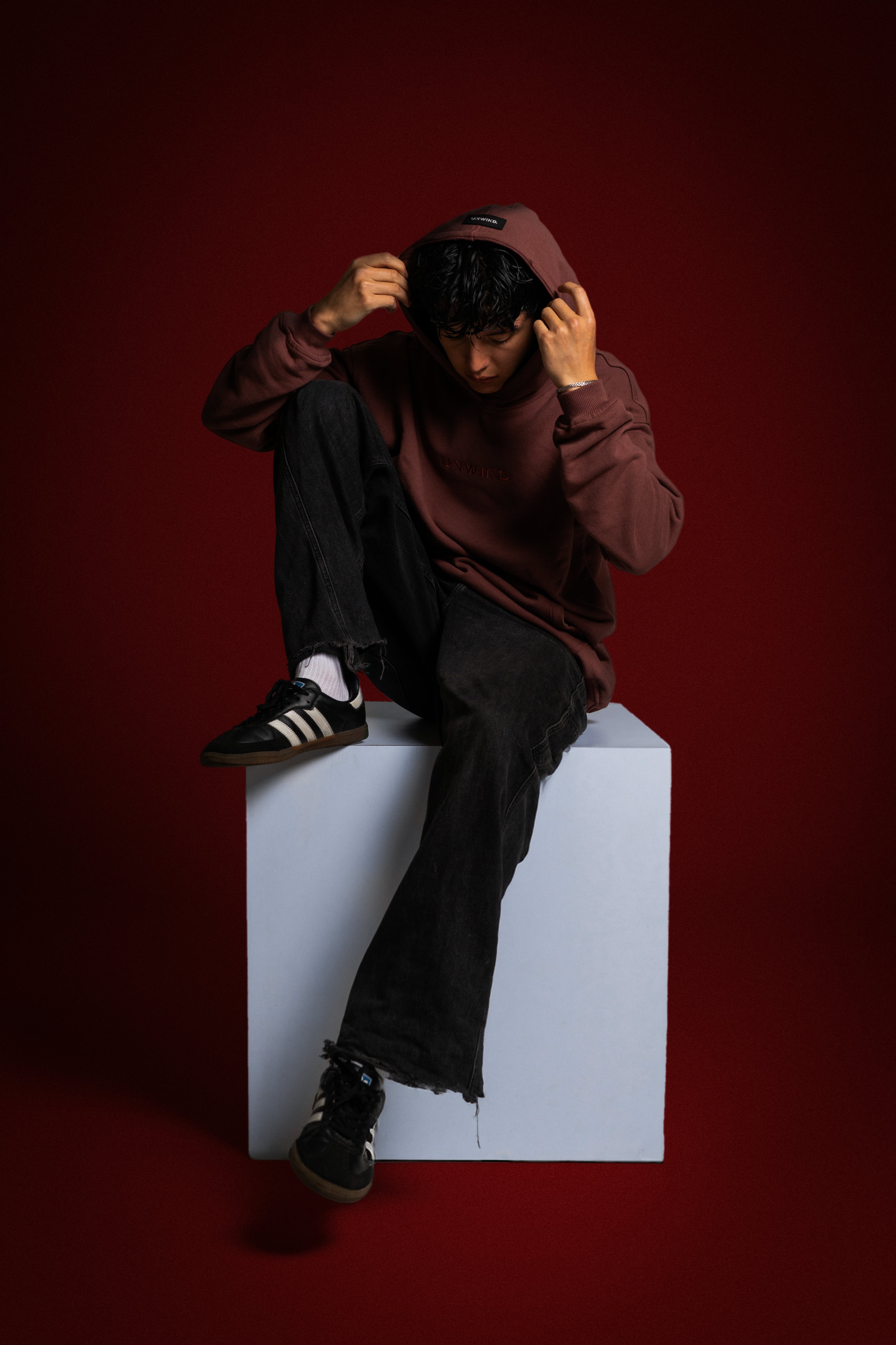 Hoodie Oversize Tabaco Poker Game