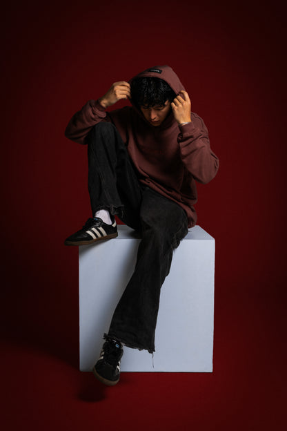 Hoodie Oversize Tabaco Poker Game