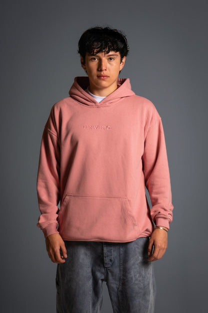 Hoodie Oversize Rosado Field Day