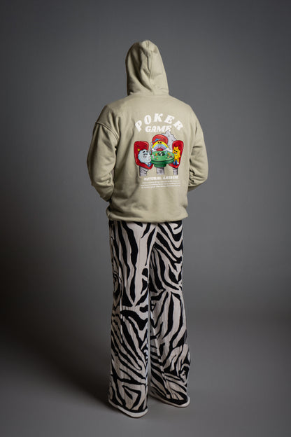 Hoodie Oversize Menta Poker Game