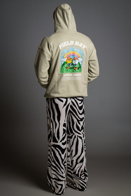 Hoodie Oversize Menta Field Day