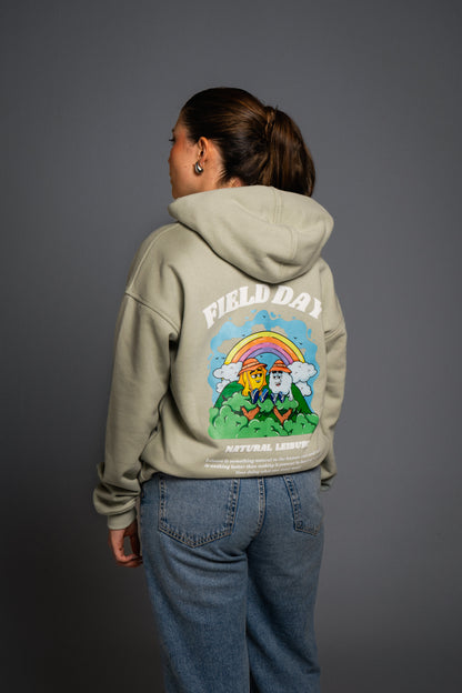 Hoodie Oversize Menta Field Day