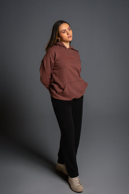Hoodie Oversize Tabaco Good Drink