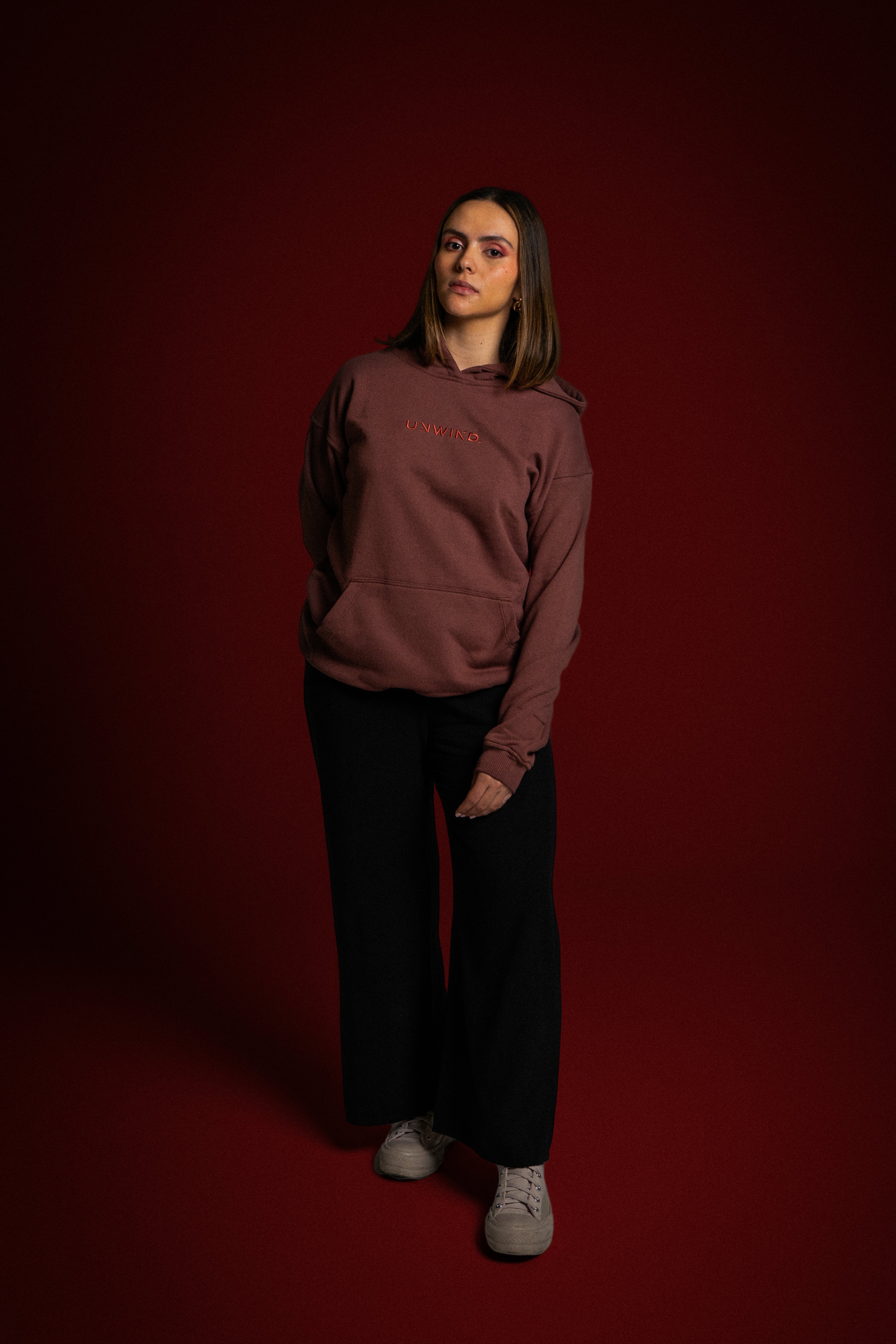 Hoodie Oversize Tabaco Poker Game