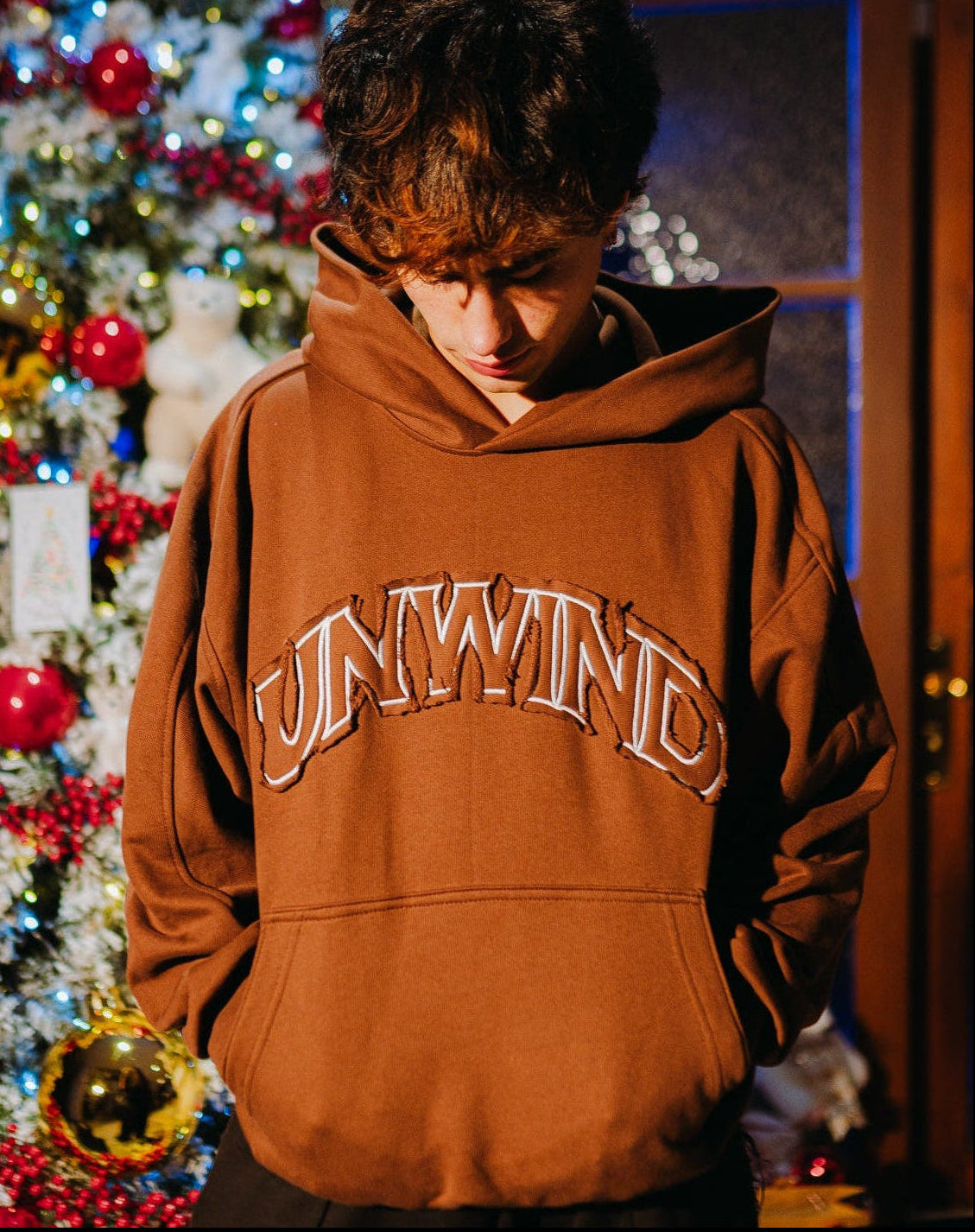 Hoodie Grandma´s House - Coffe