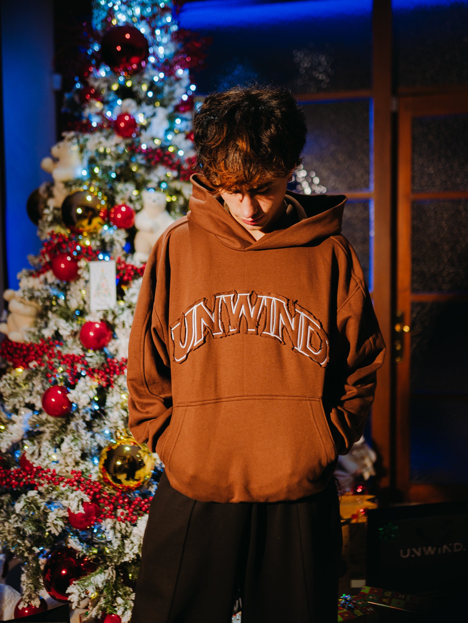 Hoodie Grandma´s House - Coffe