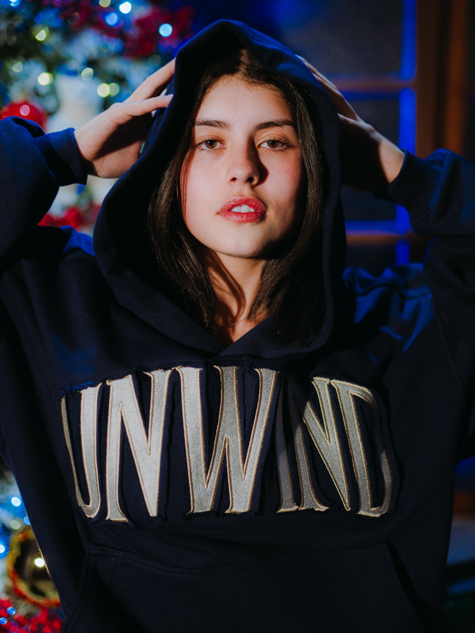 Hoodie Grandma´s House - Dark Blue