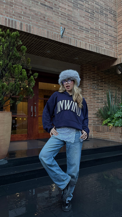 Hoodie Grandma´s House - Dark Blue