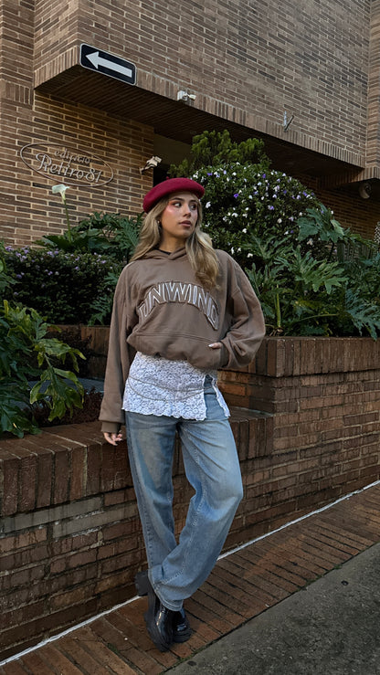 Hoodie Grandma´s House - Khaki