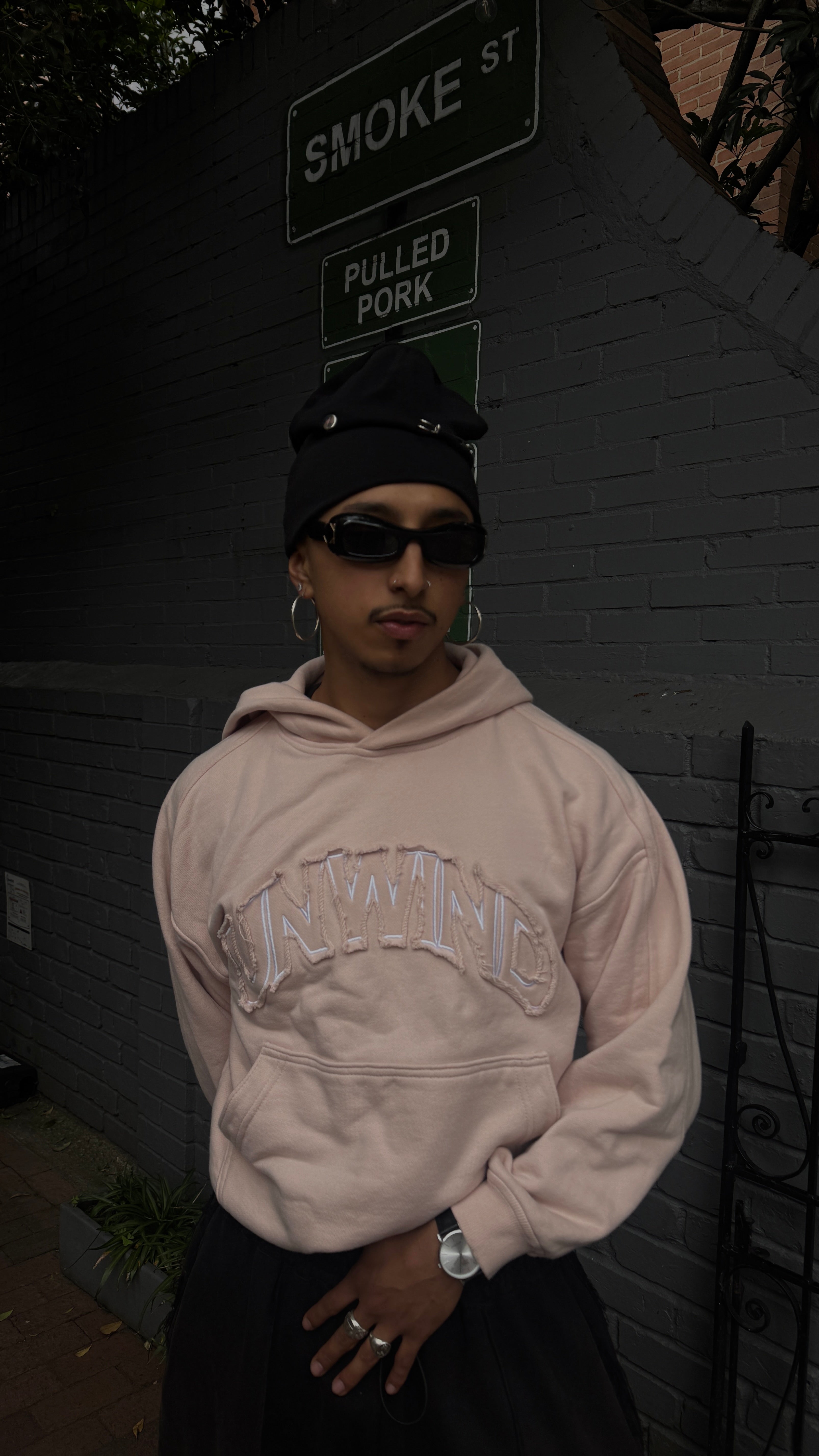 Hoodie Grandma´s House - Rosewood