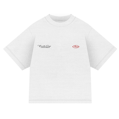 Camiseta Marfil Boxy fit Monaco Dog