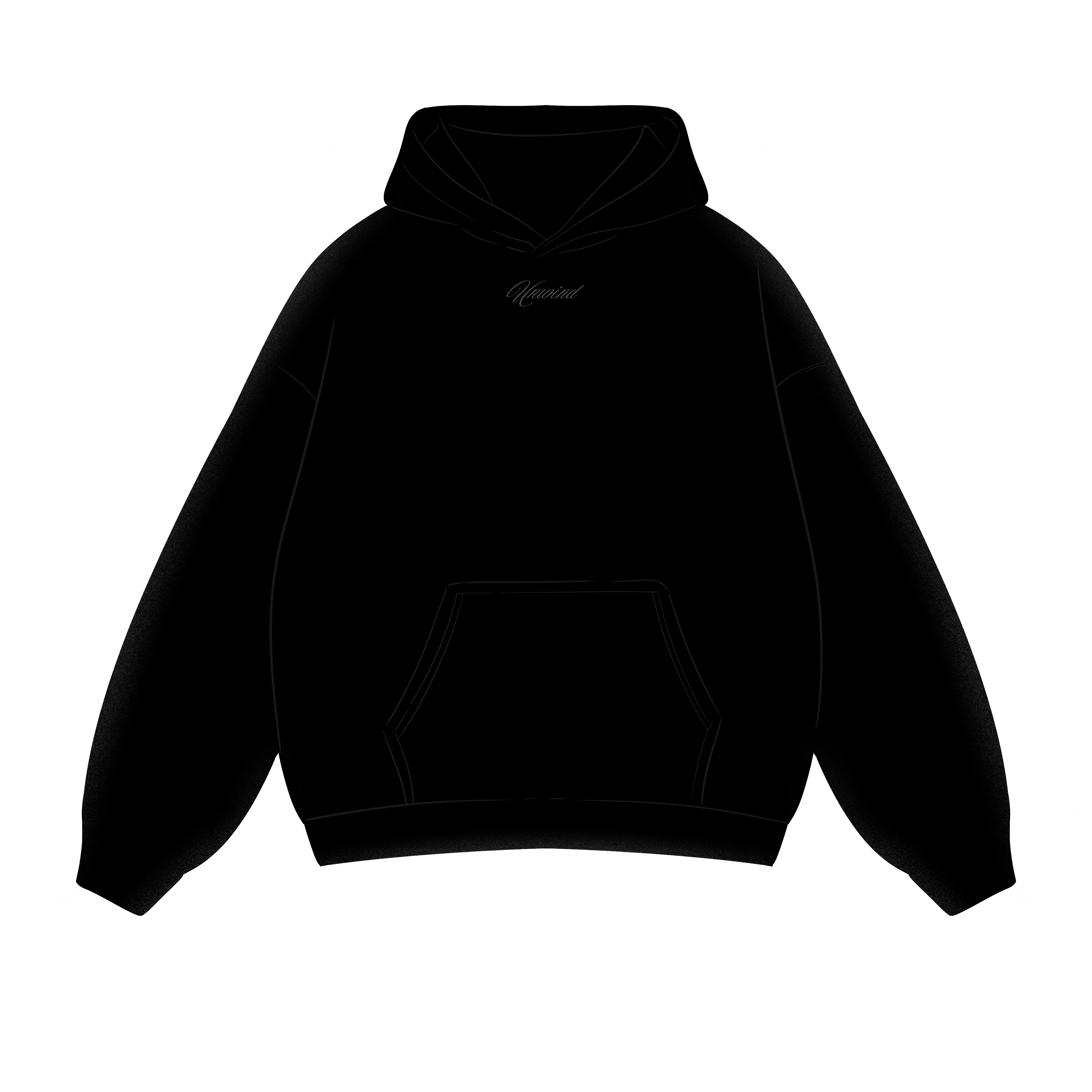 Hoodie Negro Boxy Monaco Dreams