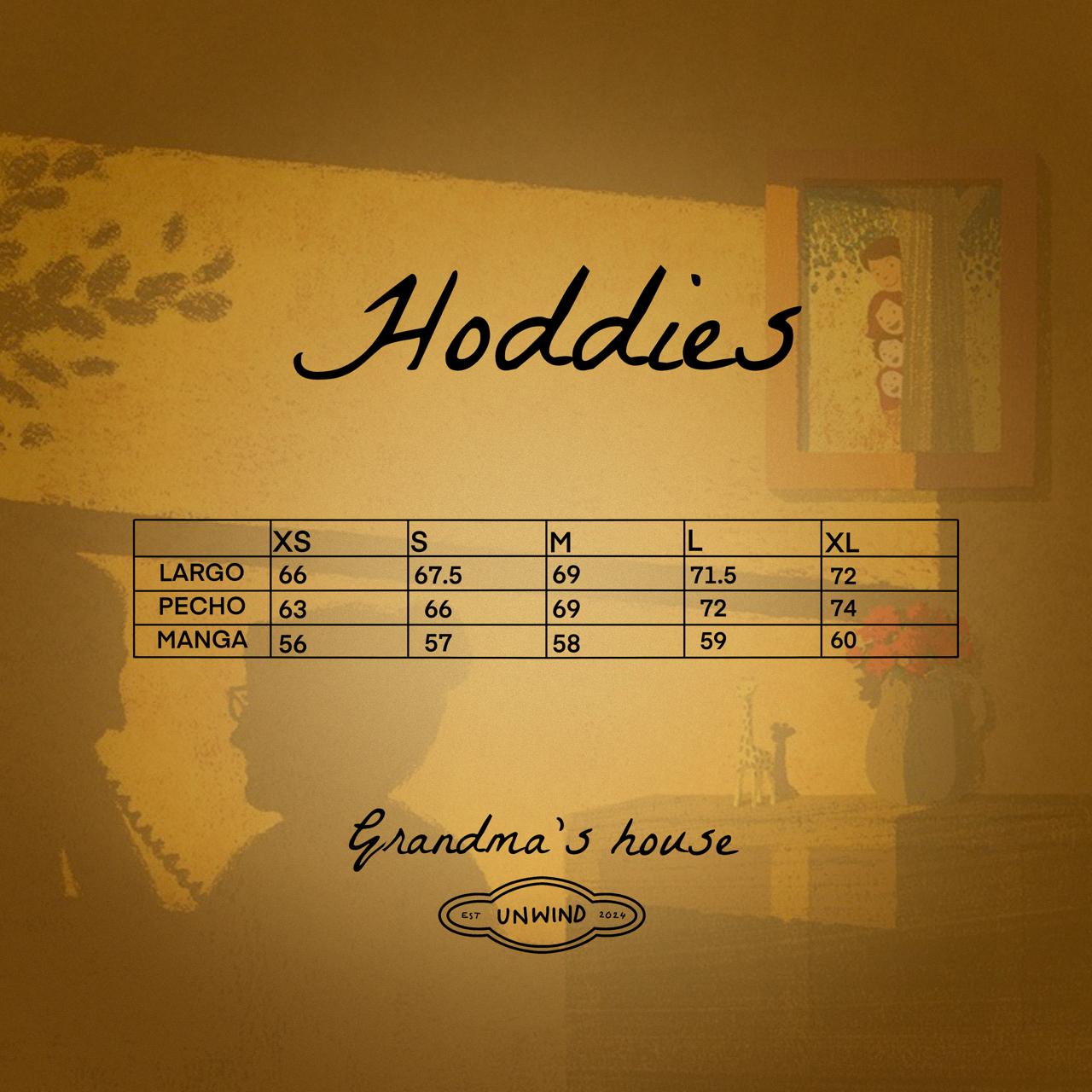 Hoodie Grandma´s House - Light Blue
