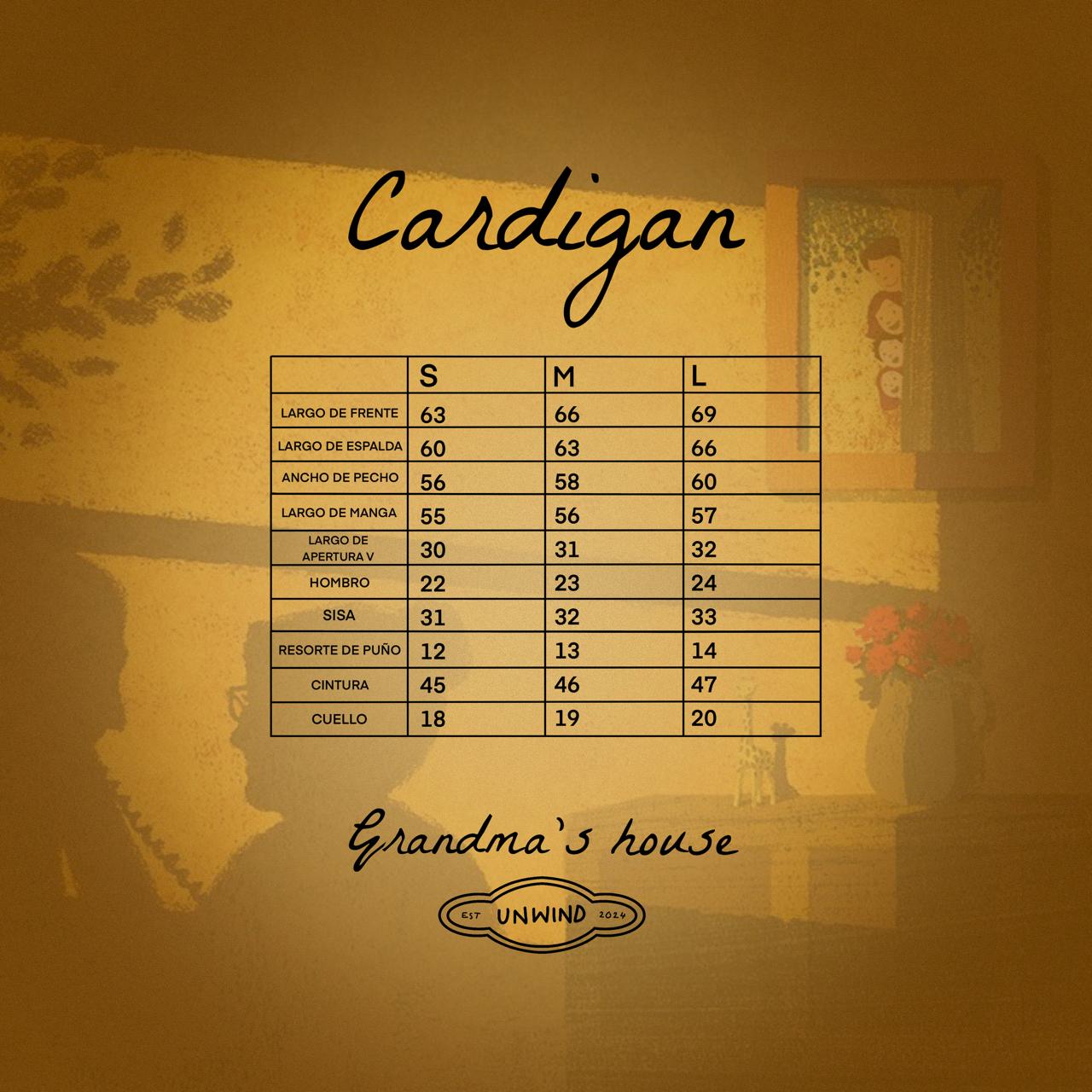 Cardigan Knit Fabric Grandma´s - Wine red