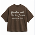 T-Shirt Grandma´s House- Coffe