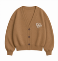 Cardigan Knit Fabric Grandma´s - Khaki