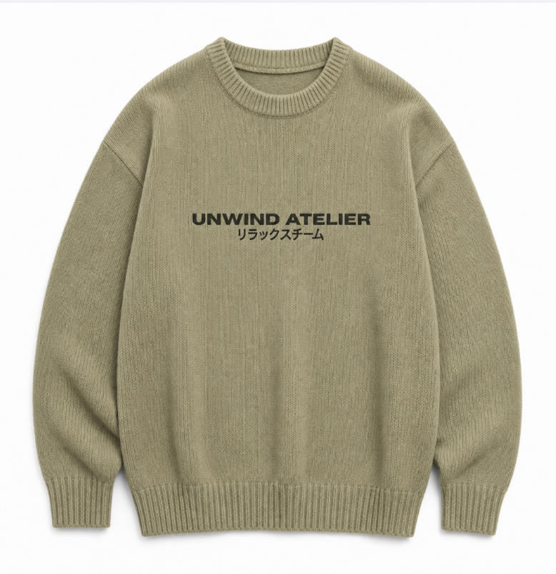 Lounge Knit Creweck Sweater