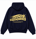 Hoodie Unwind Memories - Dark Blue