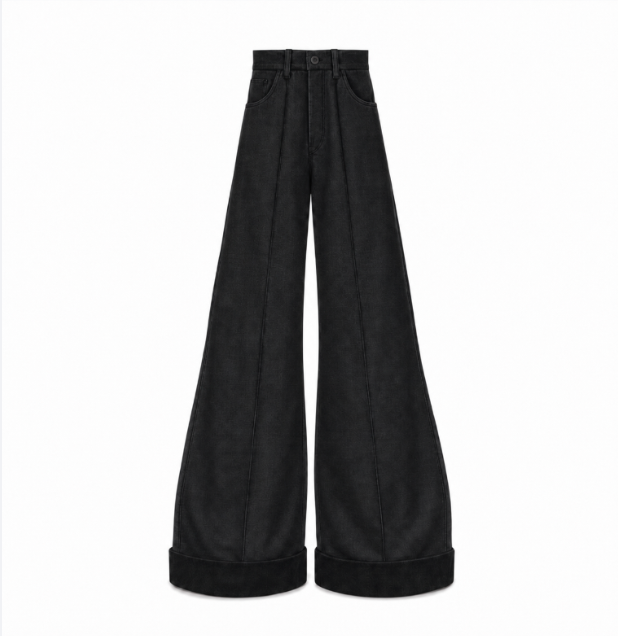 Pant Drill Suit Memories - Black